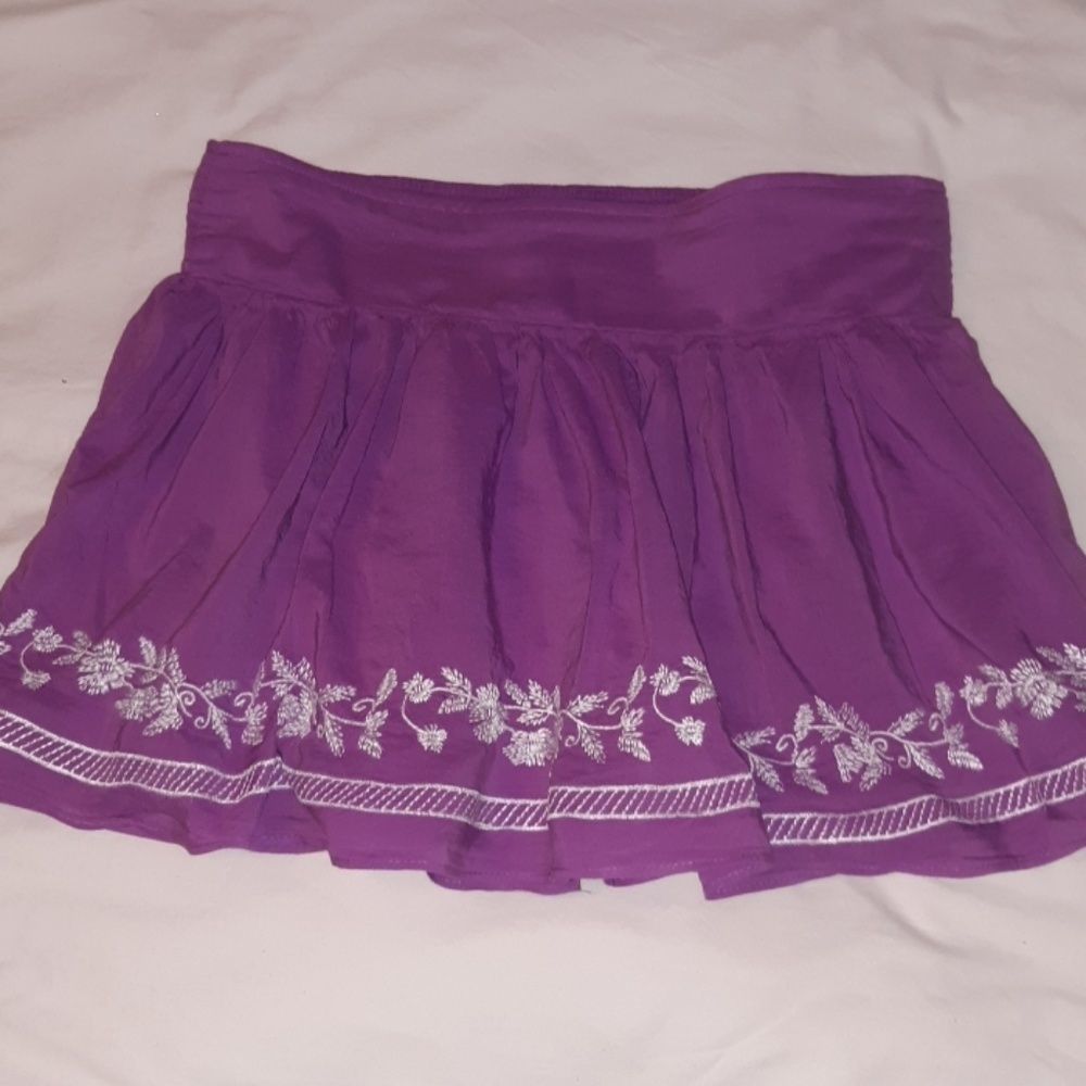 Aeropostale Circle Skater Skirt with Petticoat‎ Sm